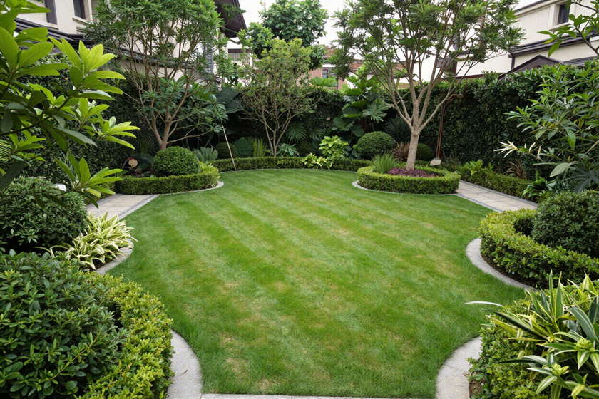 giardino residenziale progettato da Emil Garden