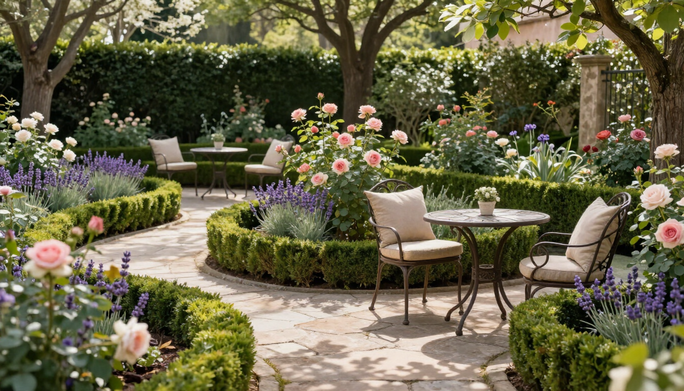 Idee per il giardino in primavera: spazio verde curato e fiorito