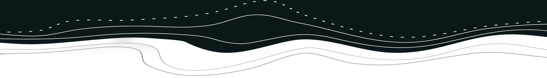A black and white image of a wave on a white background.