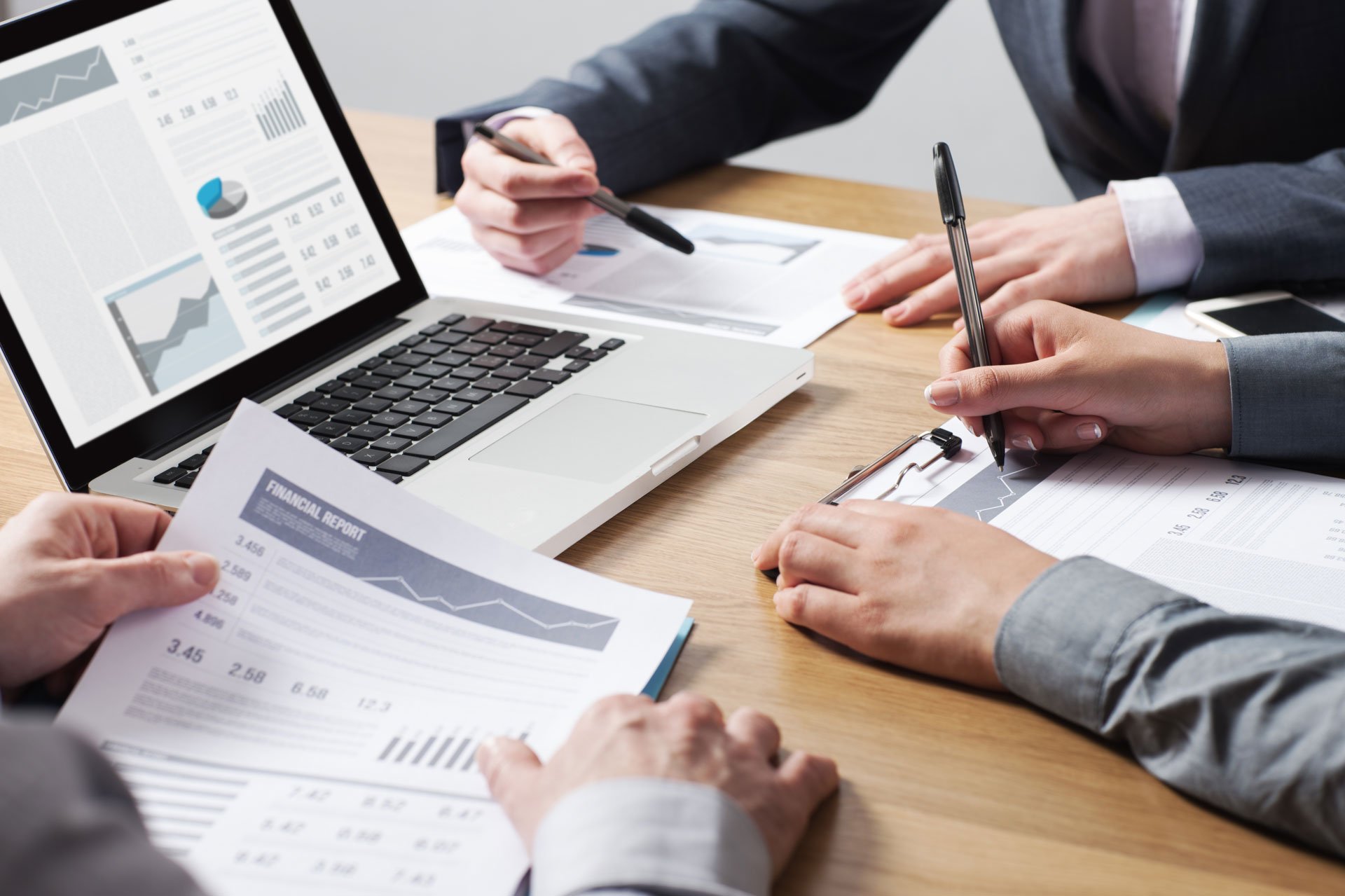 BRC Accounting working with a small business client