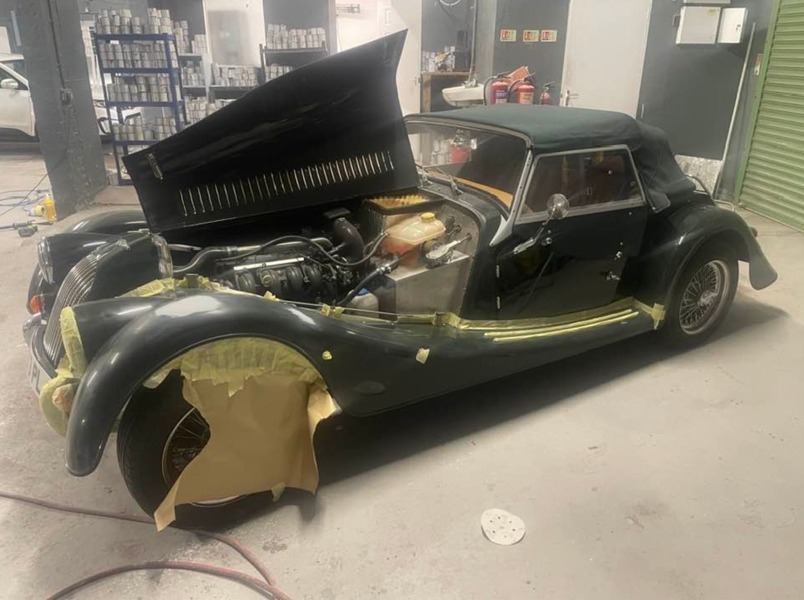 Morgan minor bodywork repairs