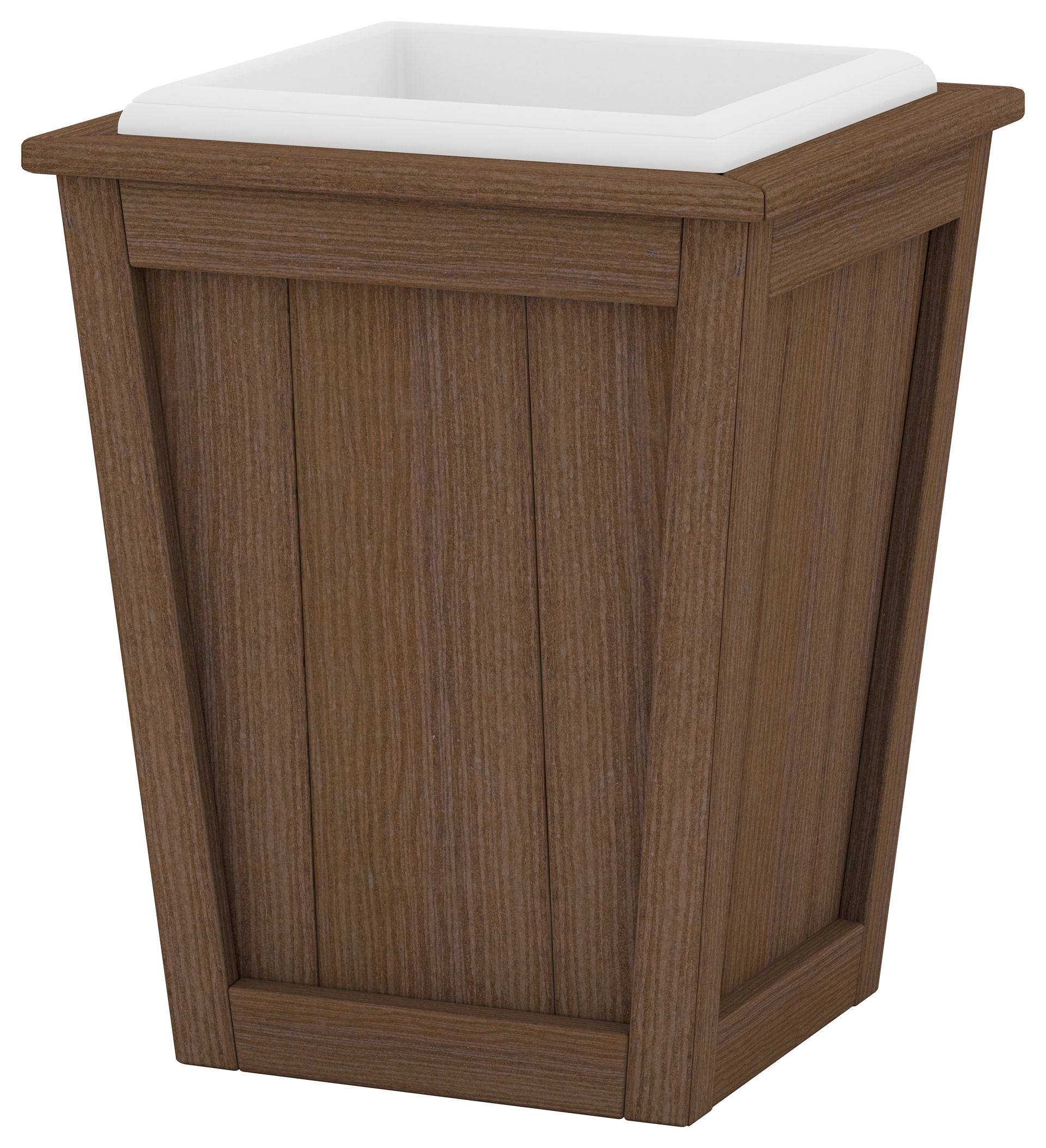 20" High 1 Box Angled Planter