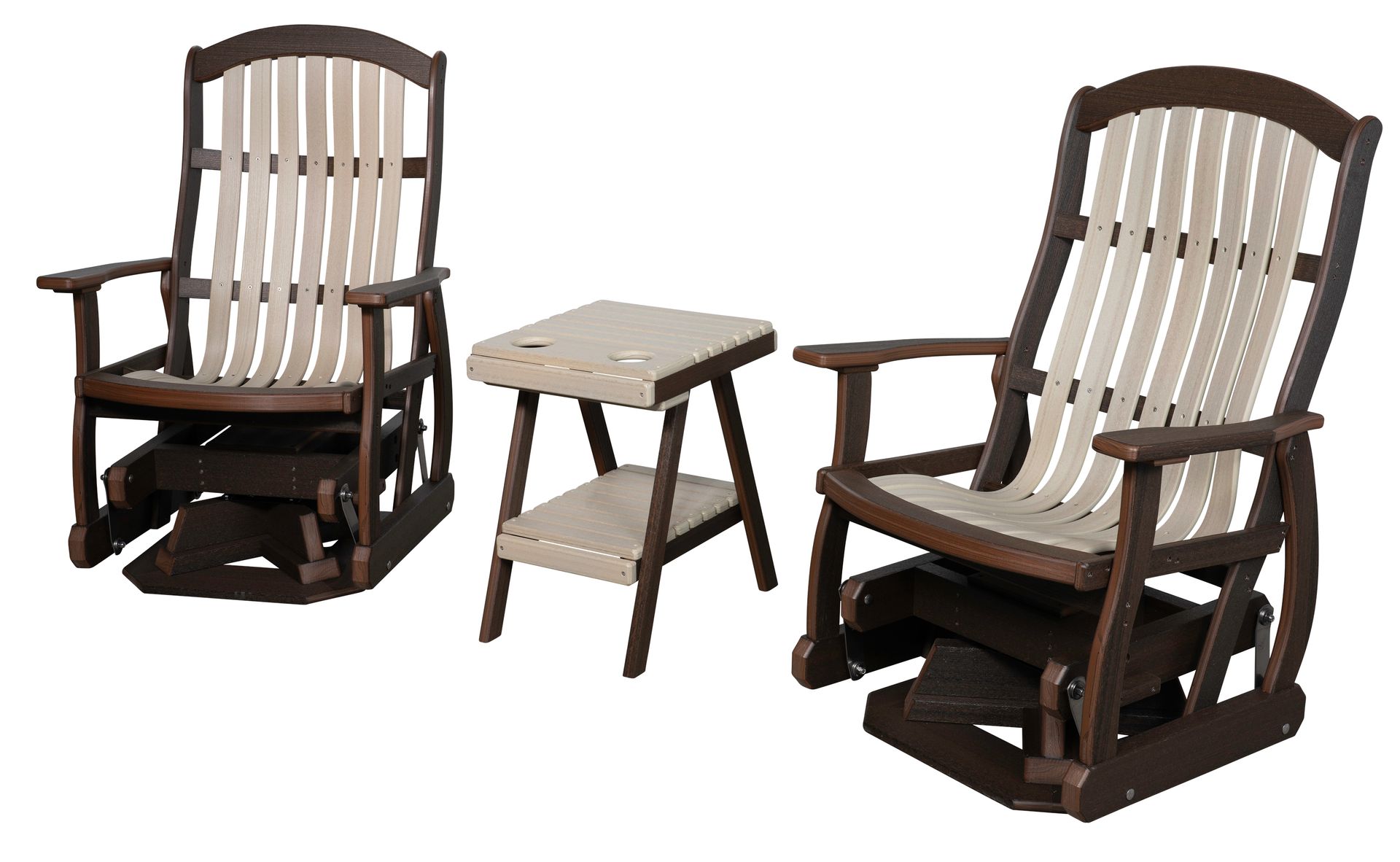 Classic Cottage Swivel Glider