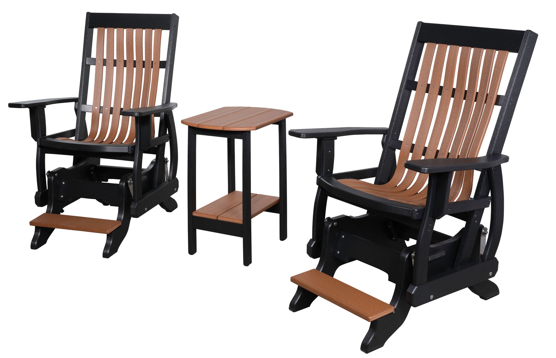 2' Mission Style Balcony Glider
