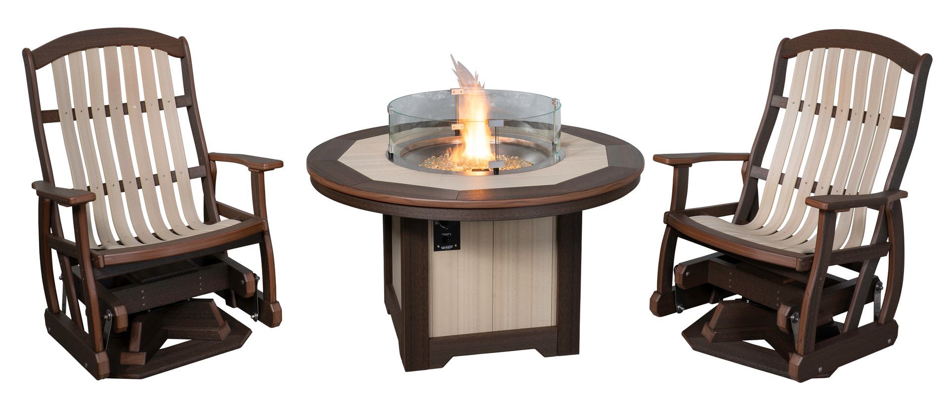 48" Firepit Table Avail Heights 25"-30"-36"-42"