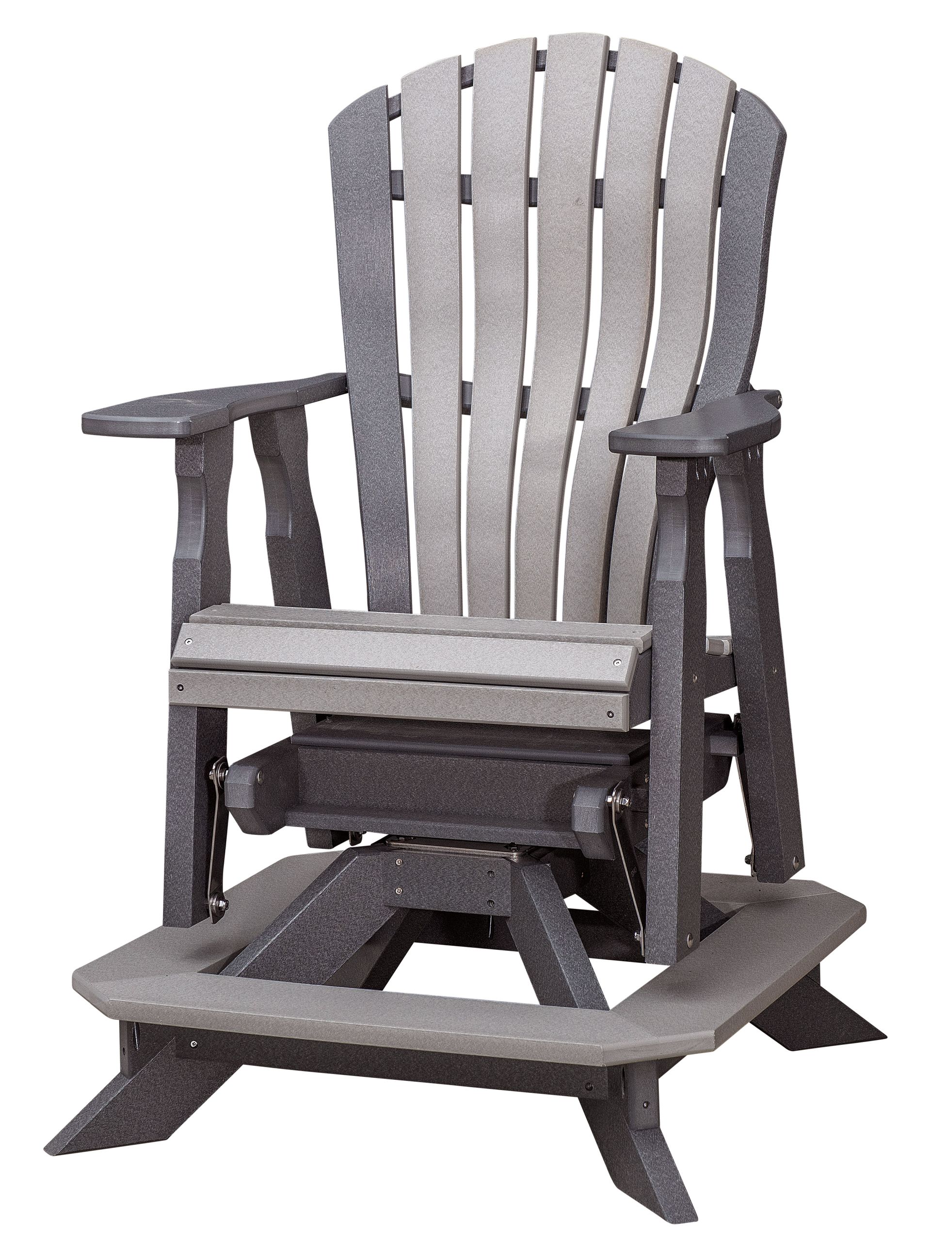 Bentback Counter Height Swivel Glider
