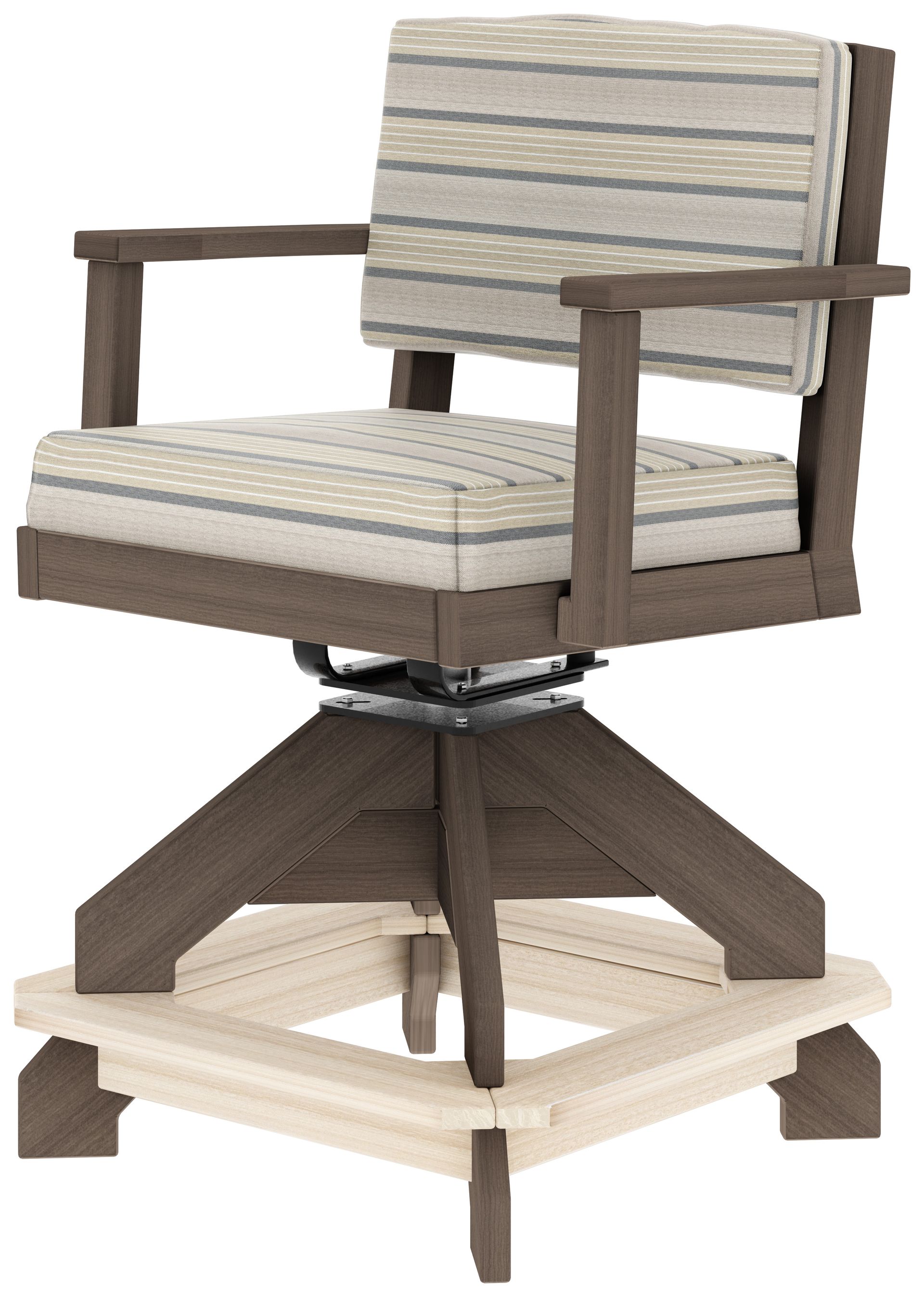 Counter Chair, Swivel Spring