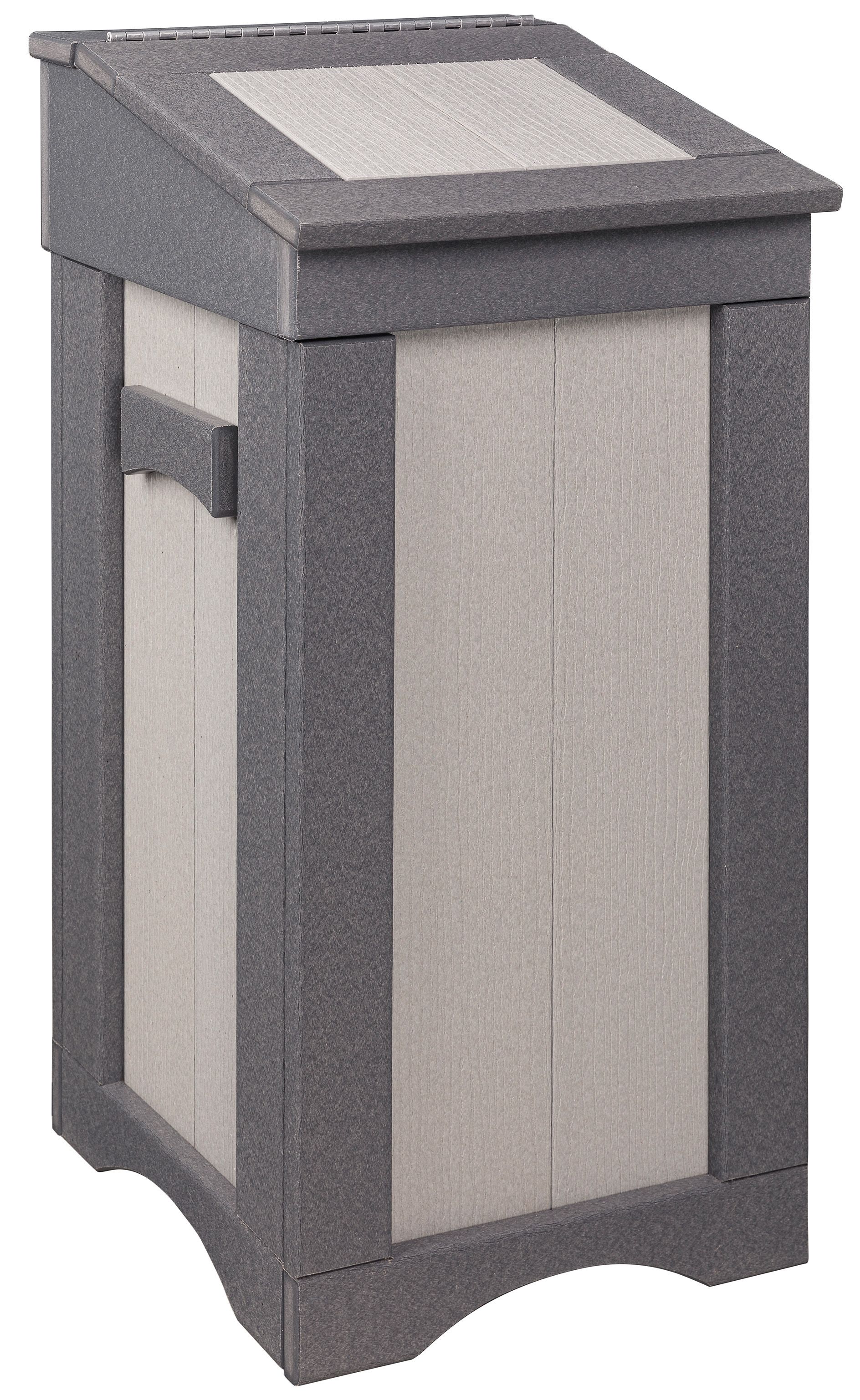 Flip Top Trash Bin