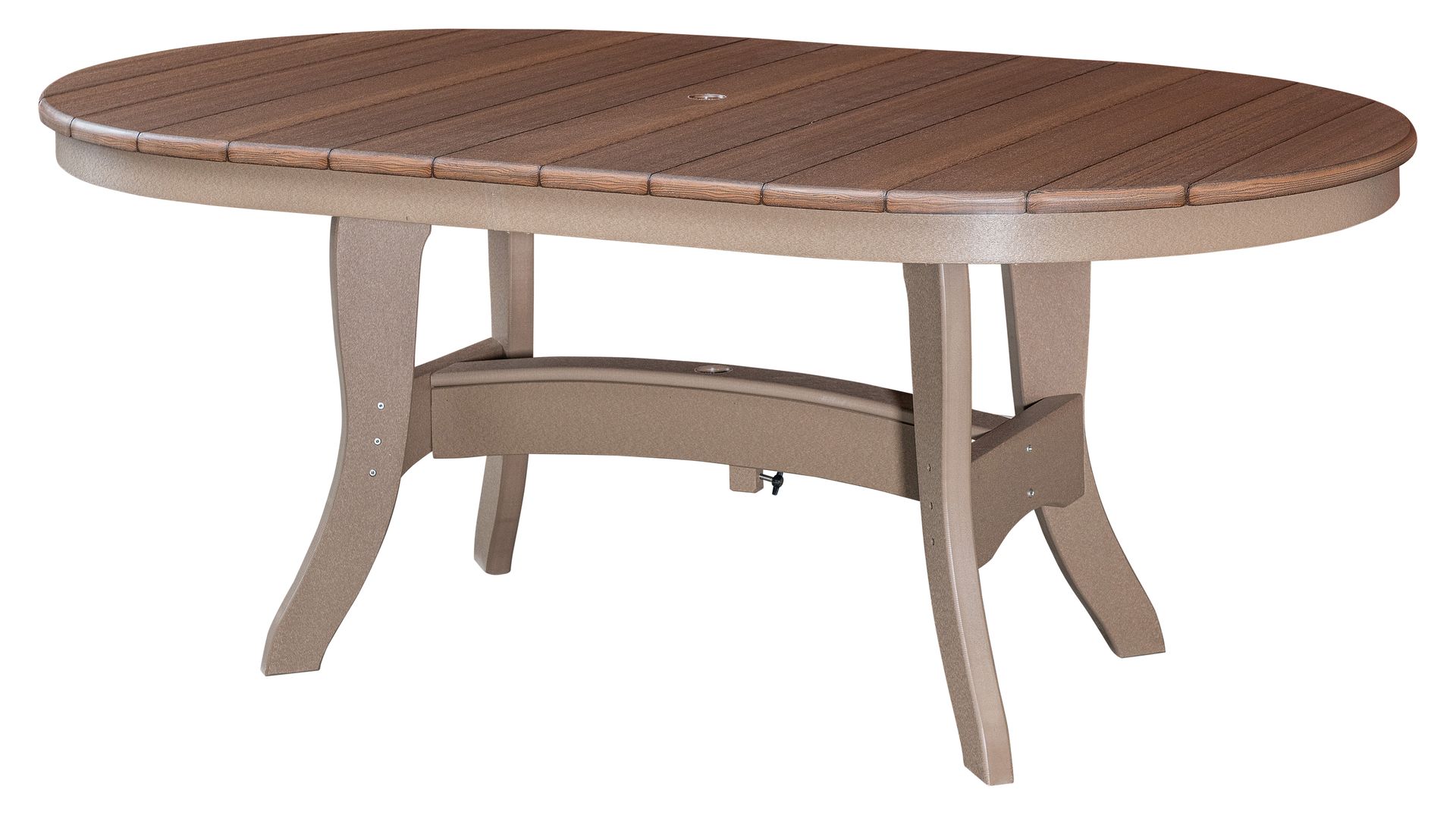 Oval Table Dining Height 44x72x30