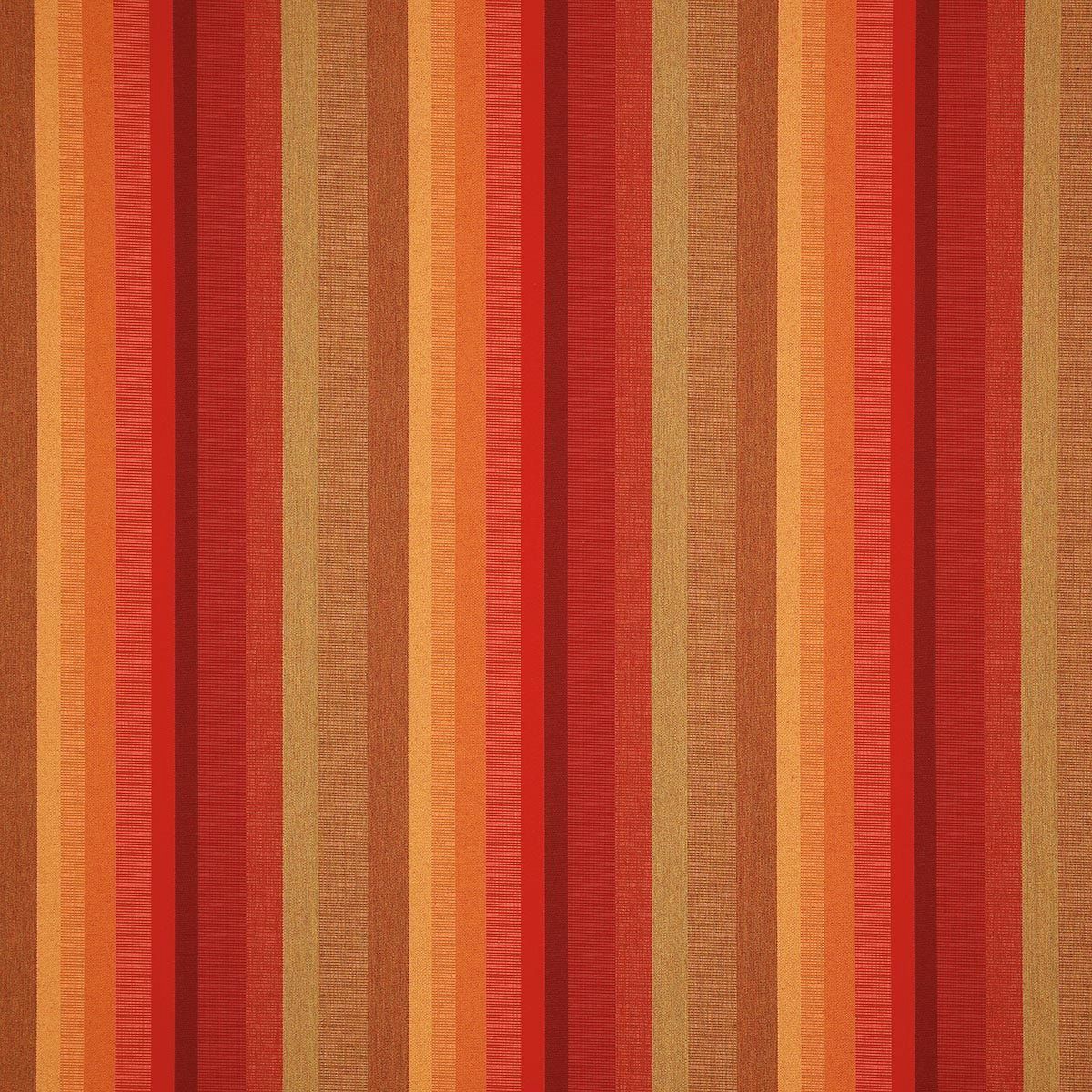 Vertical orange and red striped fabric pattern