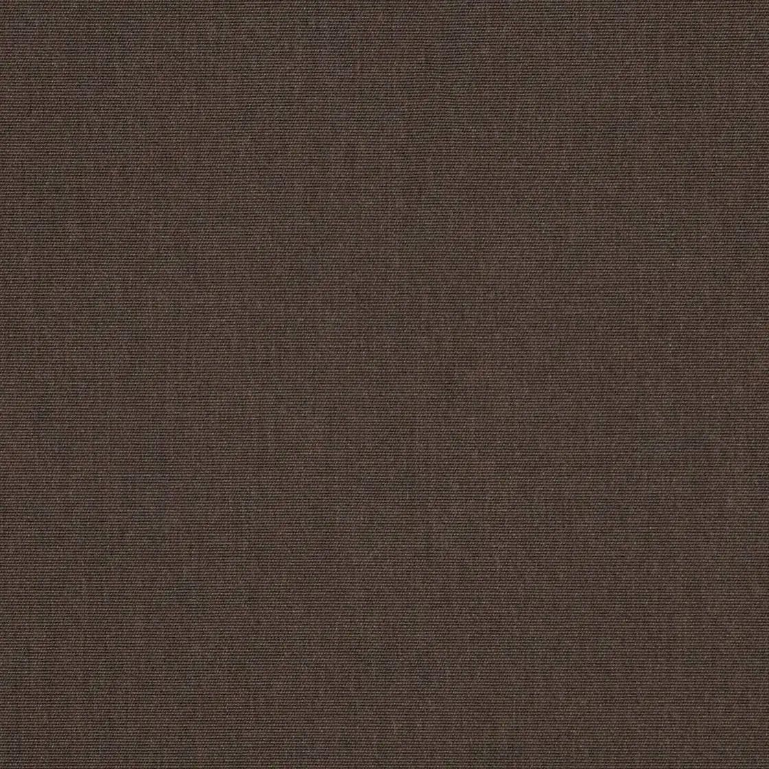 Close-up of brown ribbed fabric with horizontal striped texture
