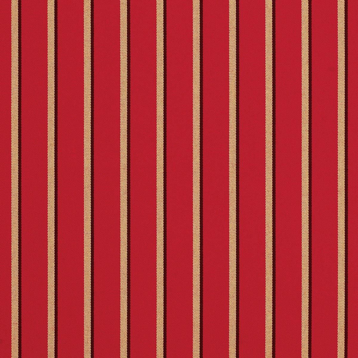 Red and tan vertical striped fabric pattern
