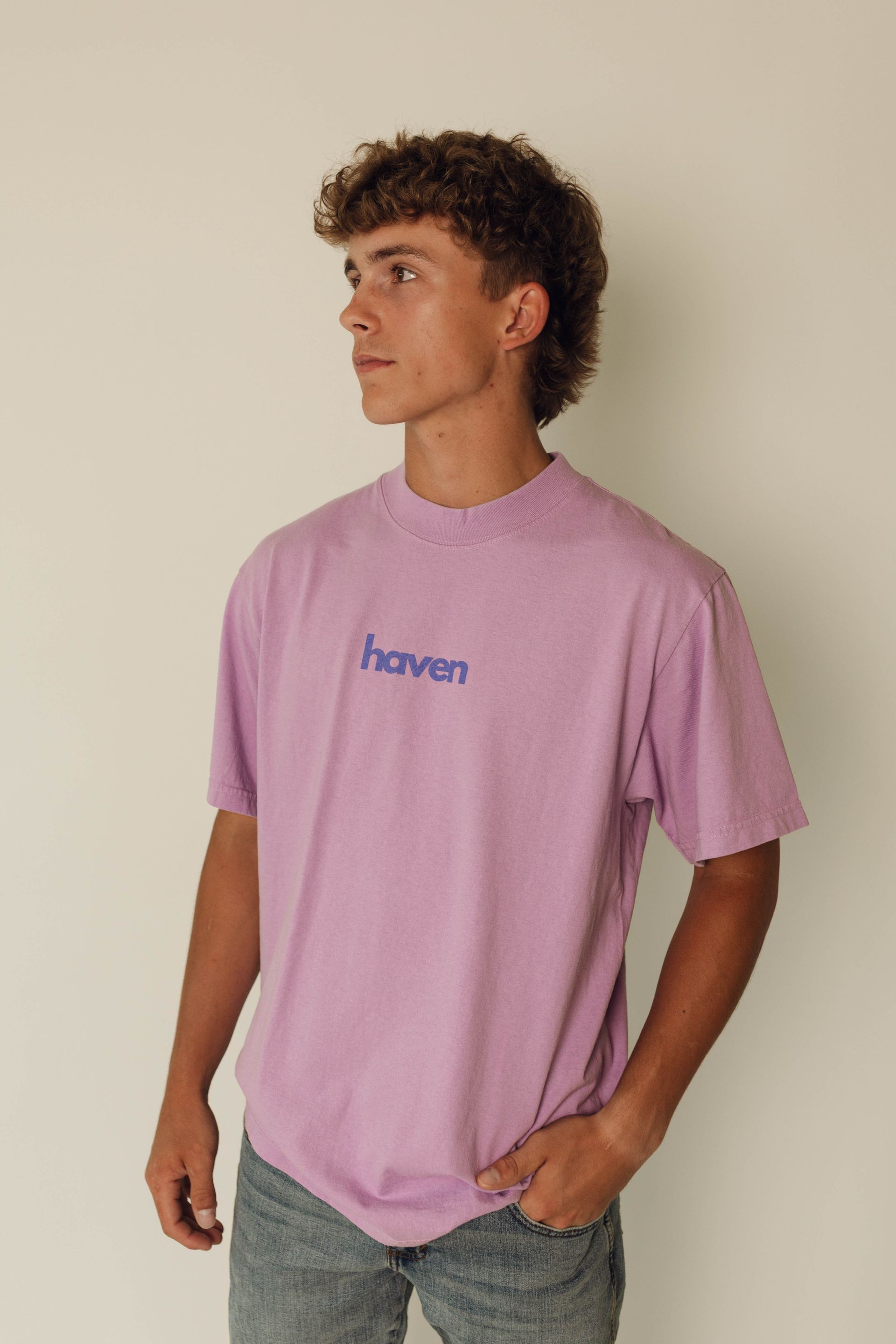 Haven Foundation Tee - Purple