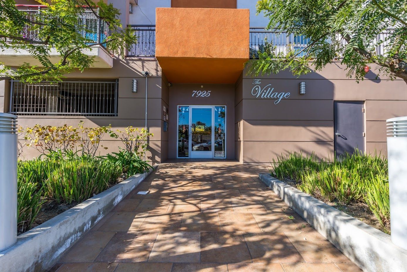 Entrance to 