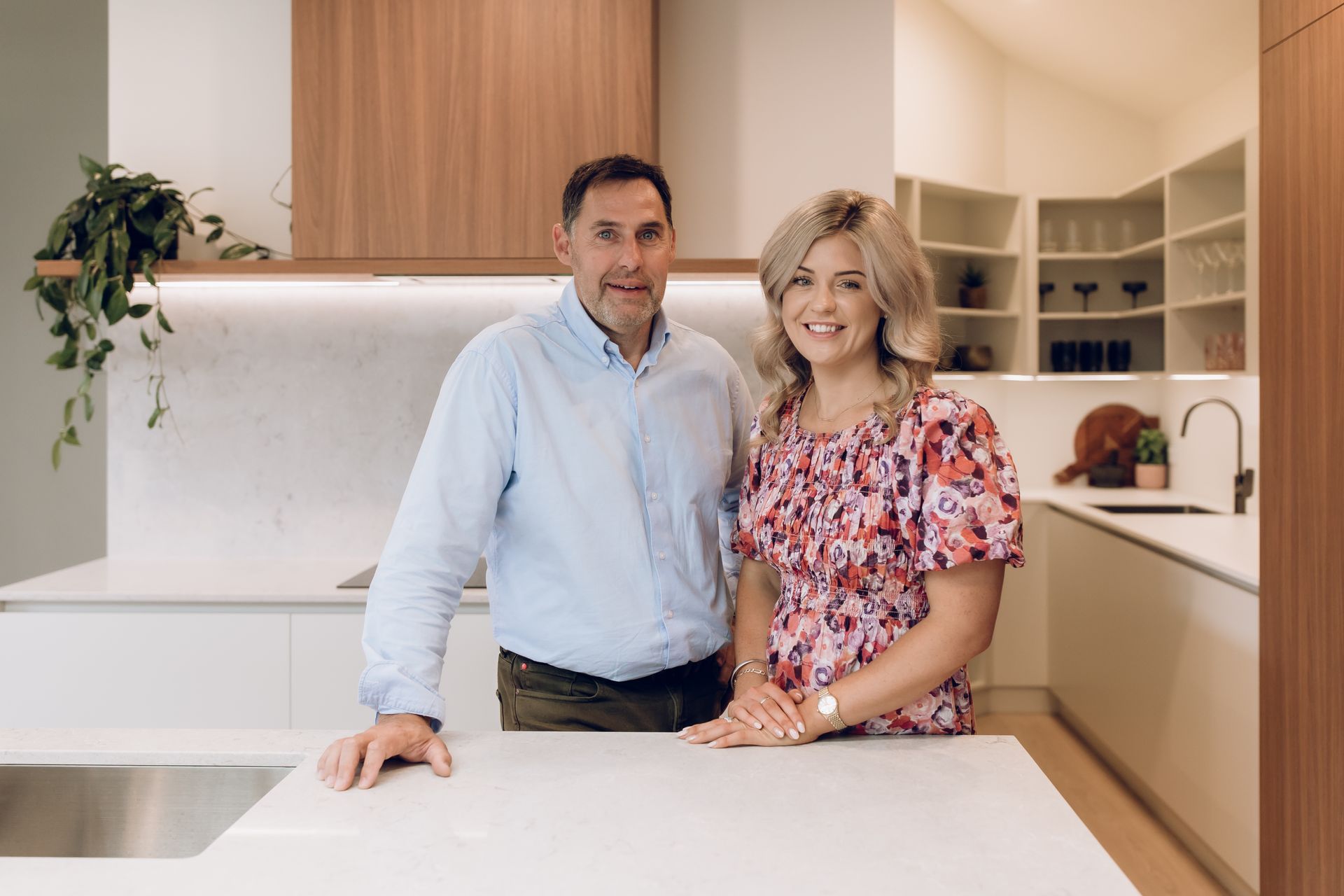 Ashlee Wiblin and Peter Lewis from The Home Loan Collective Team, Blenheim, Marlborough, Christchurch NZ