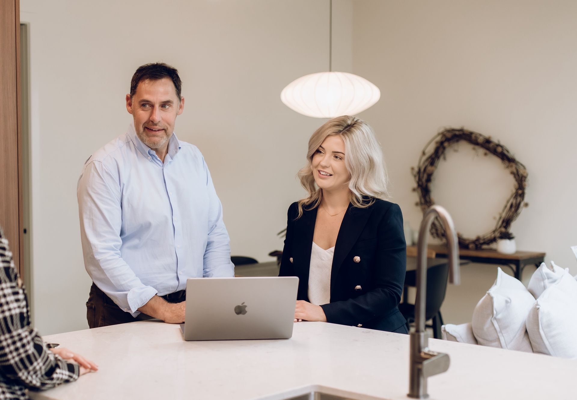 Peter Lewis and Ashlee Wiblin from The Home Loan Collective Team, Blenheim, Marlborough, Christchurch NZ