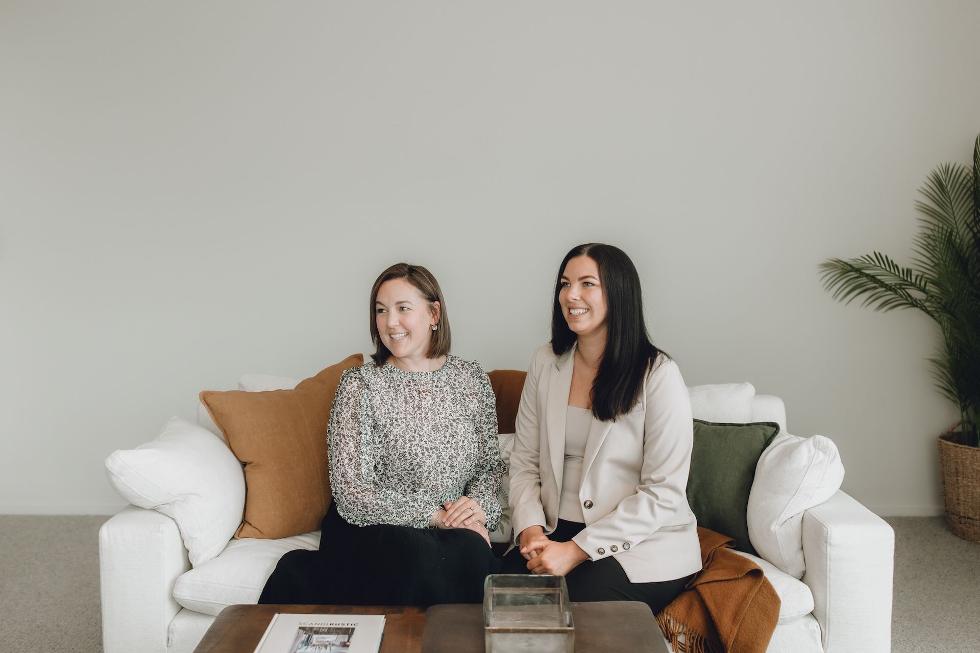 Leigh Bradley and Bronwyn Barnes from The Home Loan Collective Team, Blenheim, Marlborough, Nelson NZ