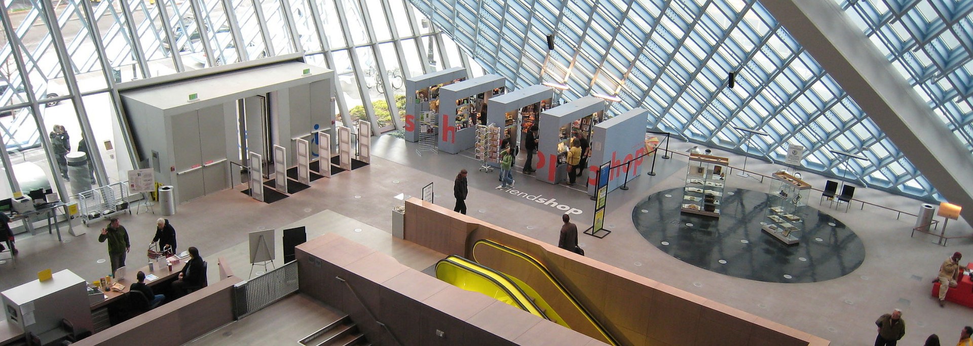 Picture of the Seattle library