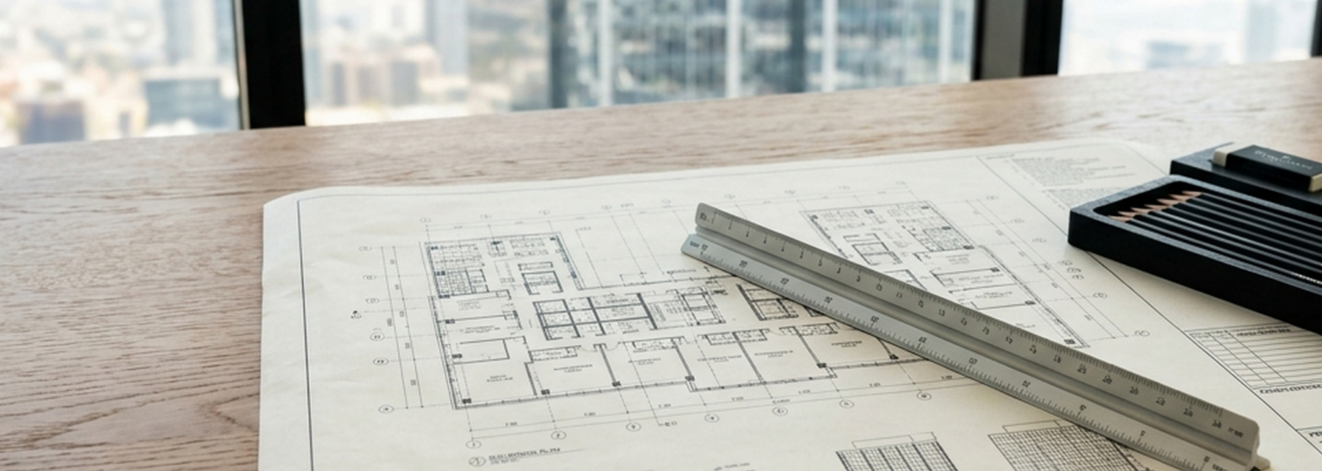 Picture of a building floor-plan. Picture of a building floor-plan.