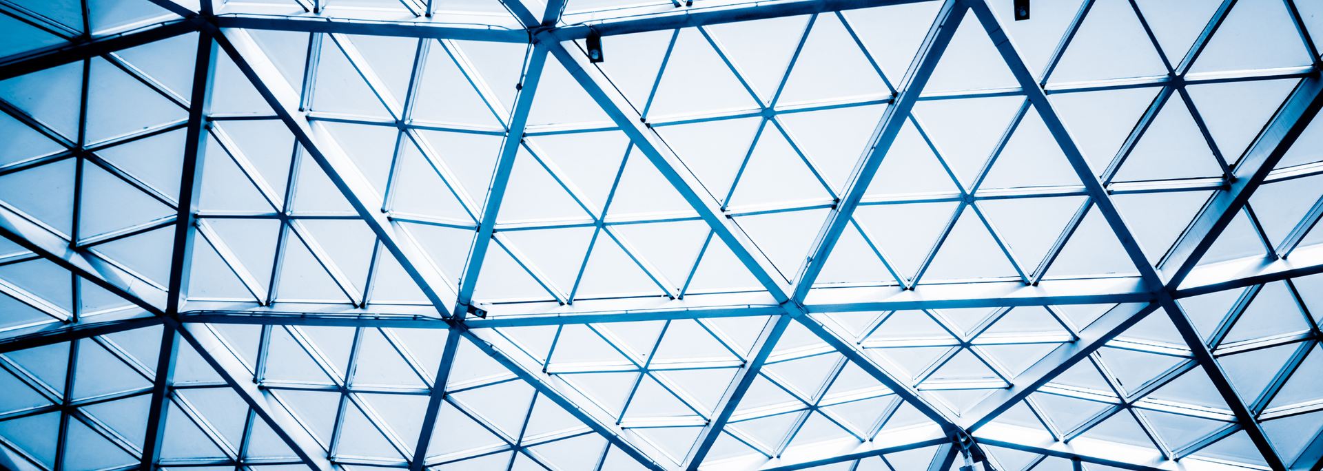 Picture of a glass roof. 