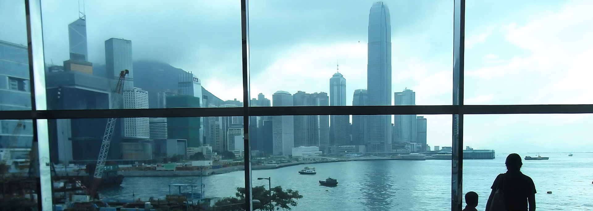 Picture of a window wall. 