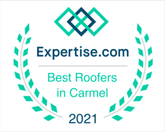 expertise.com best roofers in carmel 2021 award