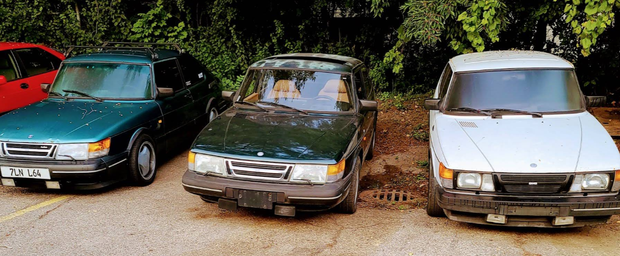 Old Green Car Parked Beside Other Vehicles | K & N Automotive