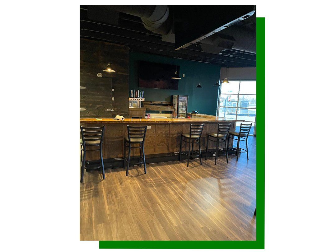 Bar Area — Moorhead, MN — The Clubhouse Indoor Golf Lounge Bar Area — Moorhead, MN — The Clubhouse Indoor Golf Lounge