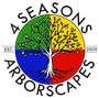 a tree with four different colors of leaves in a circle