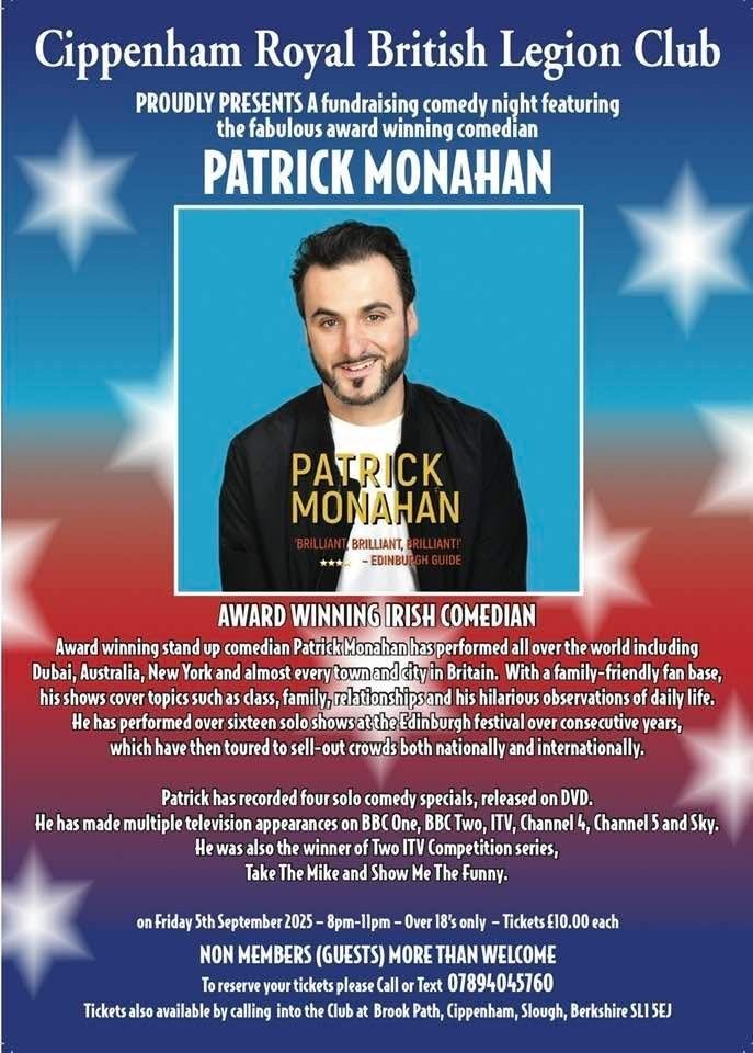 CRBL Club Fundraising Comedy Night