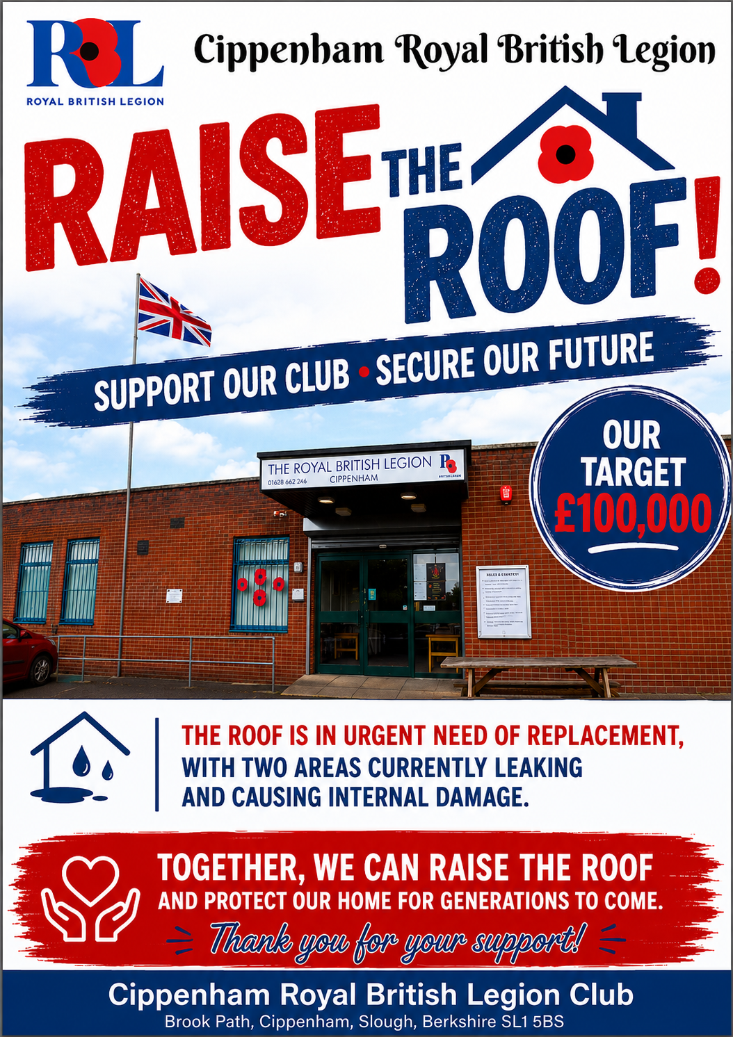 CRBL - Raise the Roof Fundraising Summary