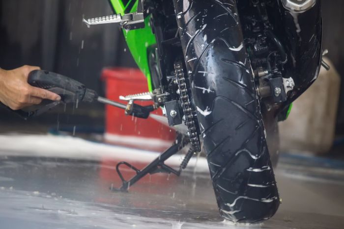 Lavaggio moto