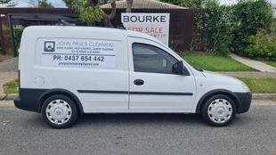 Company Van — Gold Coast, QLD — John Paul’s Cleaning Company Van — Gold Coast, QLD — John Paul’s Cleaning