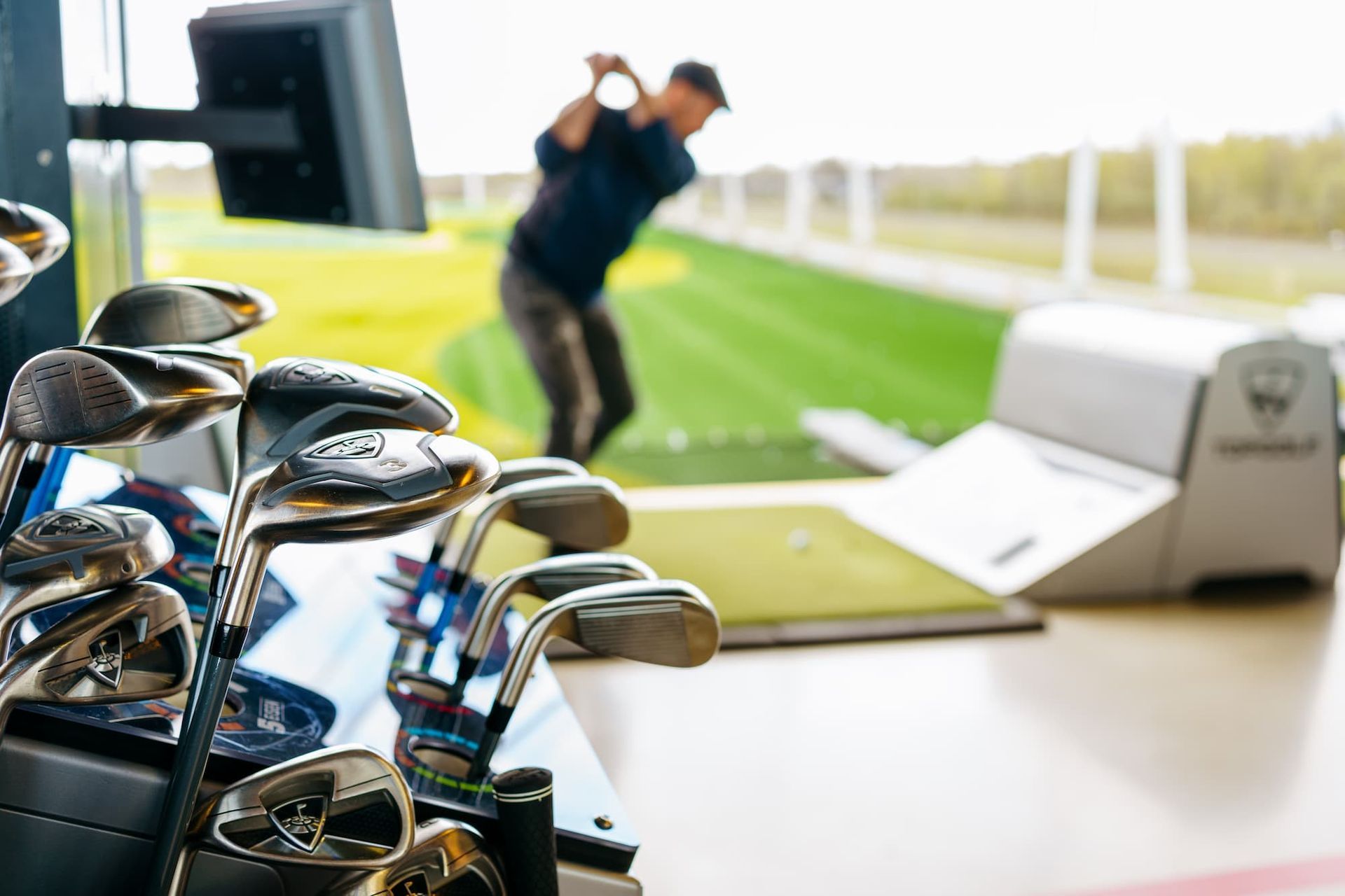 imagen de un golfista