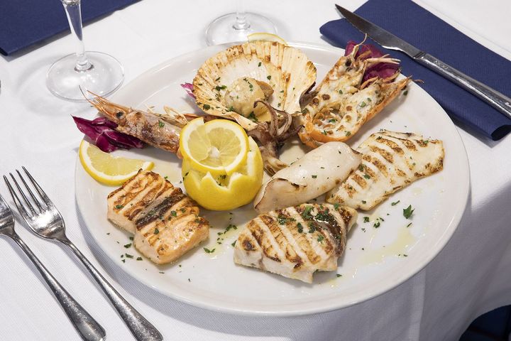 piatto di pesce