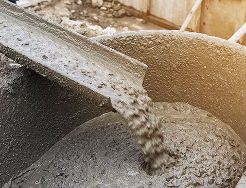 concrete pouring