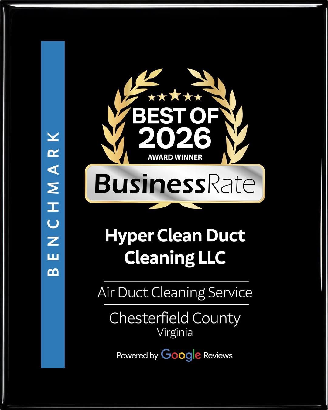 We’re proud to announce that Hyper Clean Duct Cleaning, LLC has been recognized as the Best Air Duct