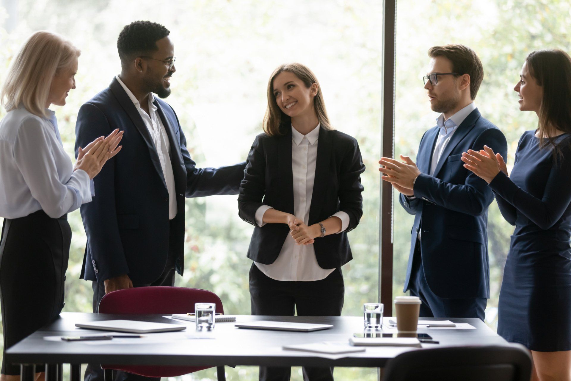 Team Applauding — Saginaw, MI — APS Employment Services, Inc