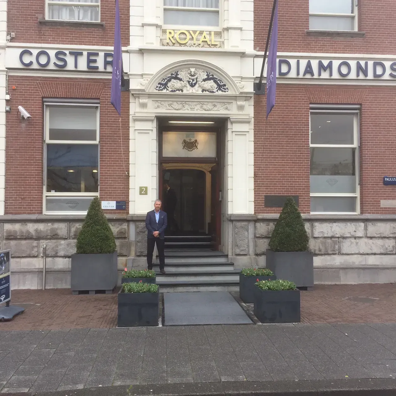 Ingang Royal Coster Diamonds