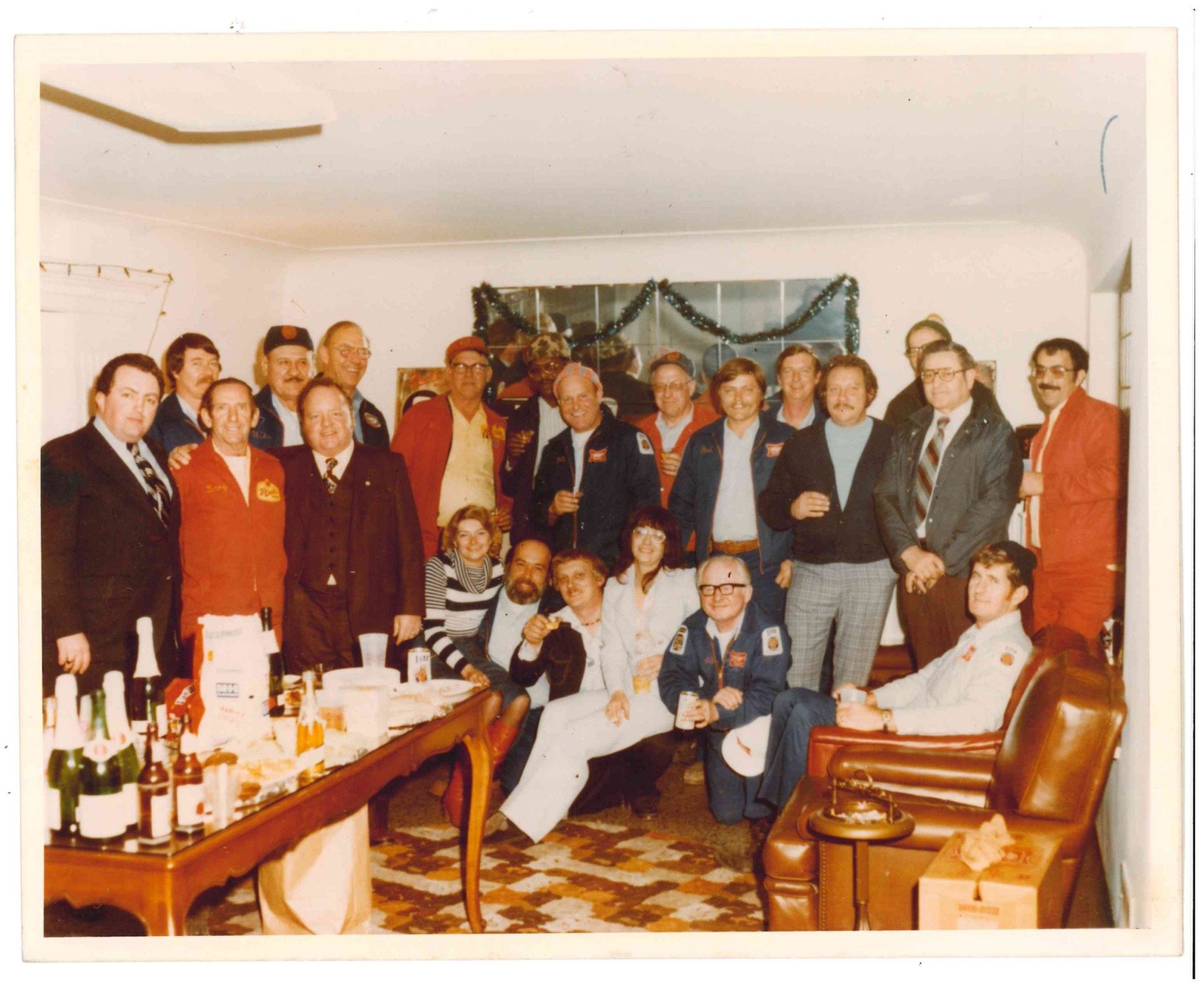old photo of J P O'Sullivan employees