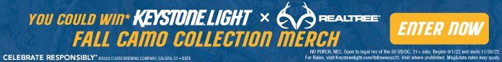 Promo banner: “You Could Win Keystone Light Concert Tickets,” with “Enter Now” and “Call to answer the mic.”