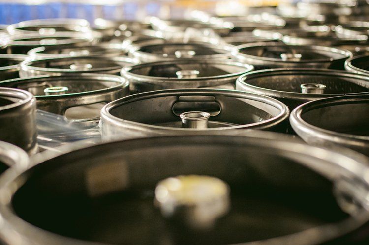beer kegs