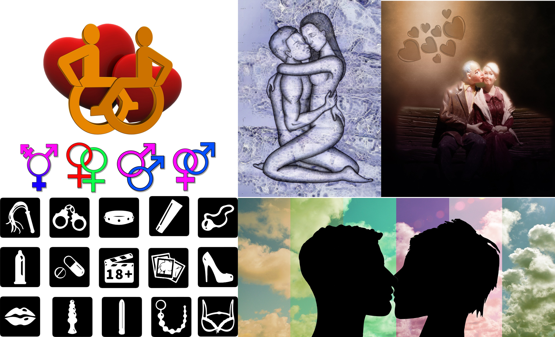 Sexualberatung bei Behinderung, Liebe im Alter, Paarberatung,  Queer , Fetisch, BDSM