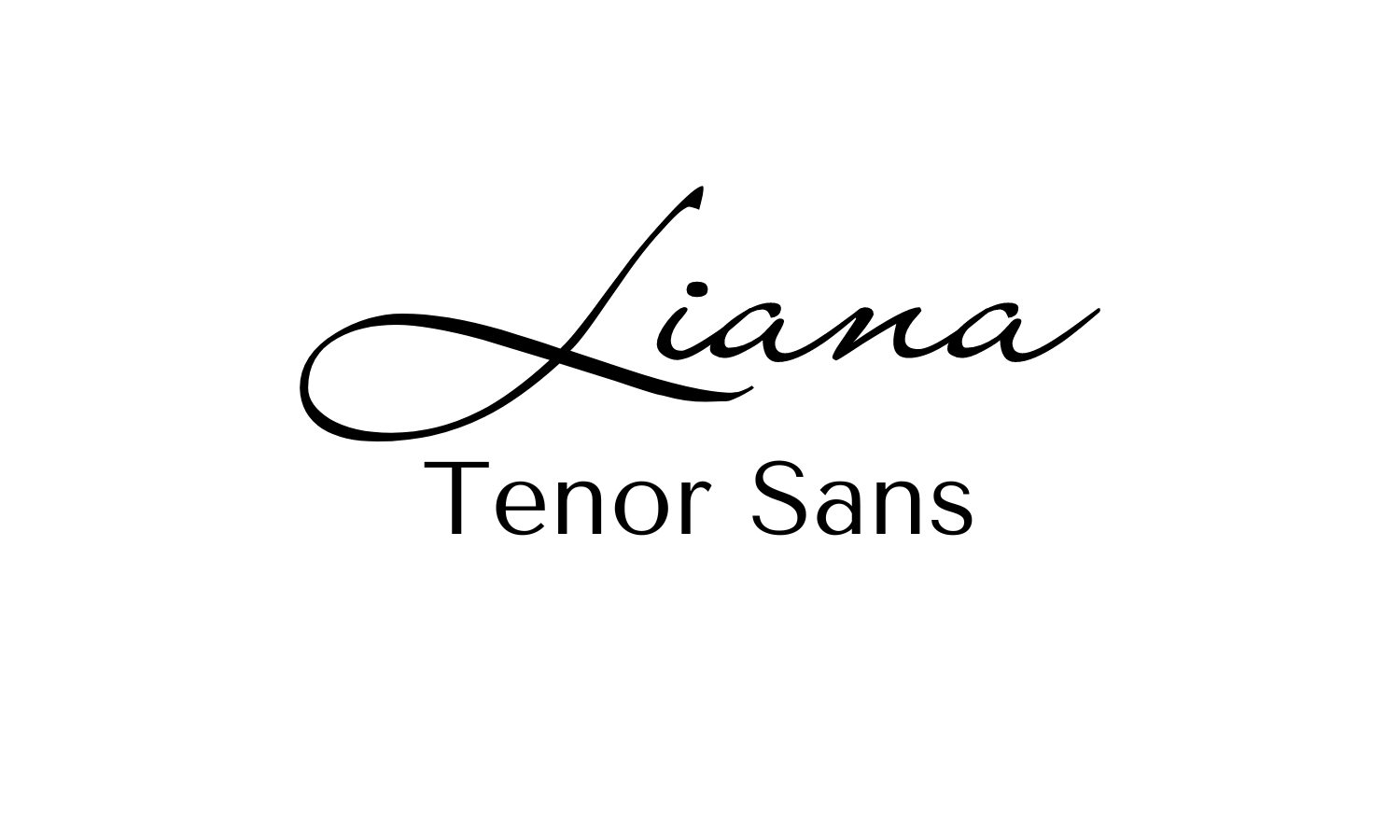 liana tenor sans font combo