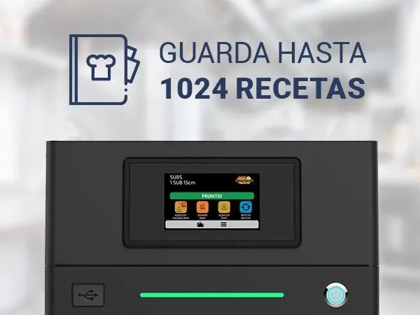 Un dispositivo negro con una pantalla que dice