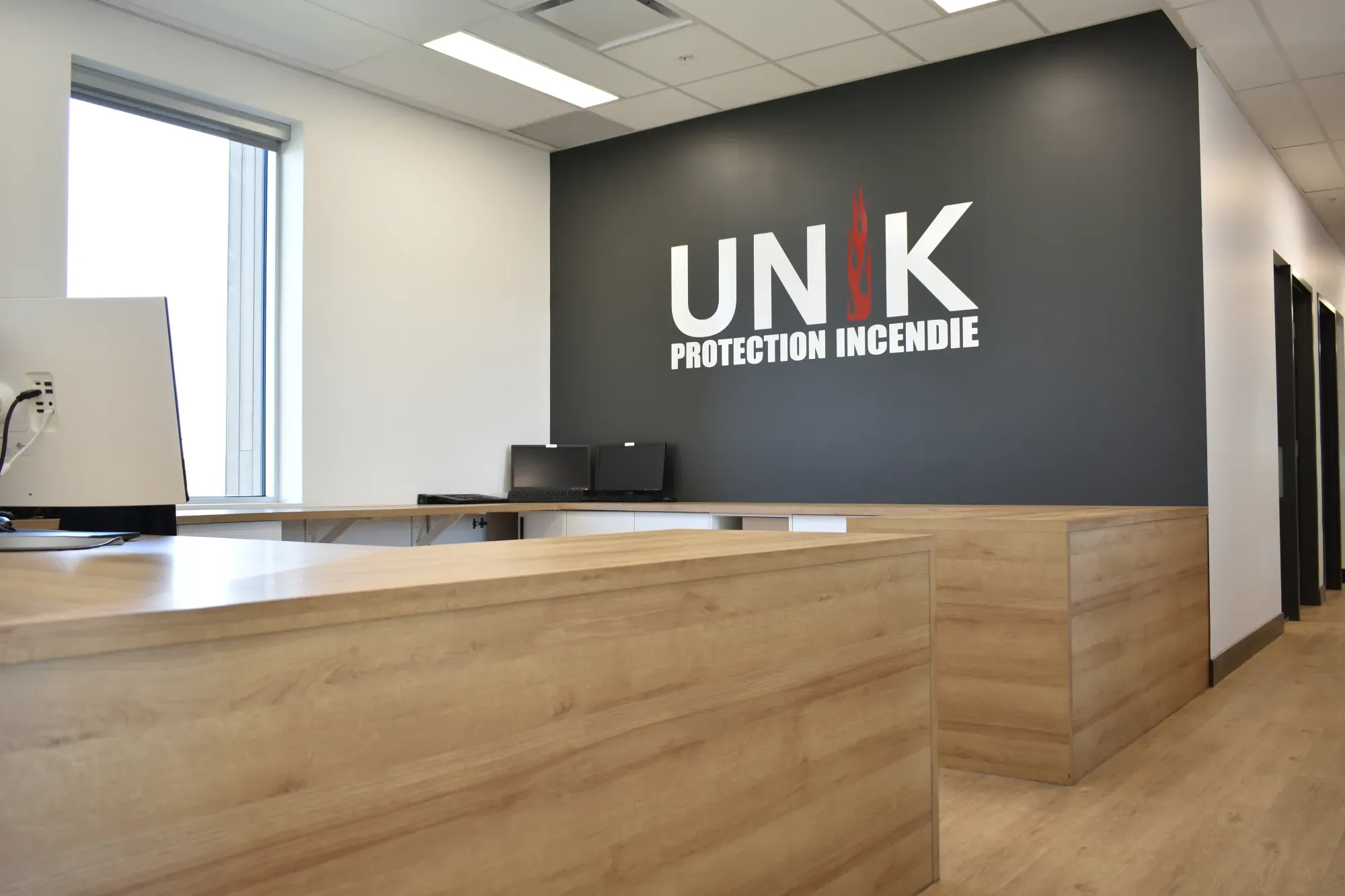 Siège social de Protection Incendie UNIK à LÉvis