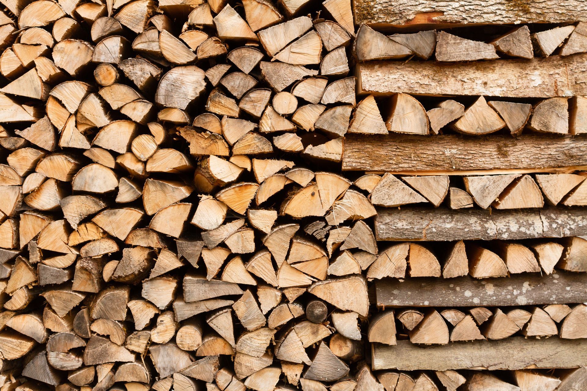 Firewood Stacked Patterns — Hermitage, TN — Angove’s Firewood