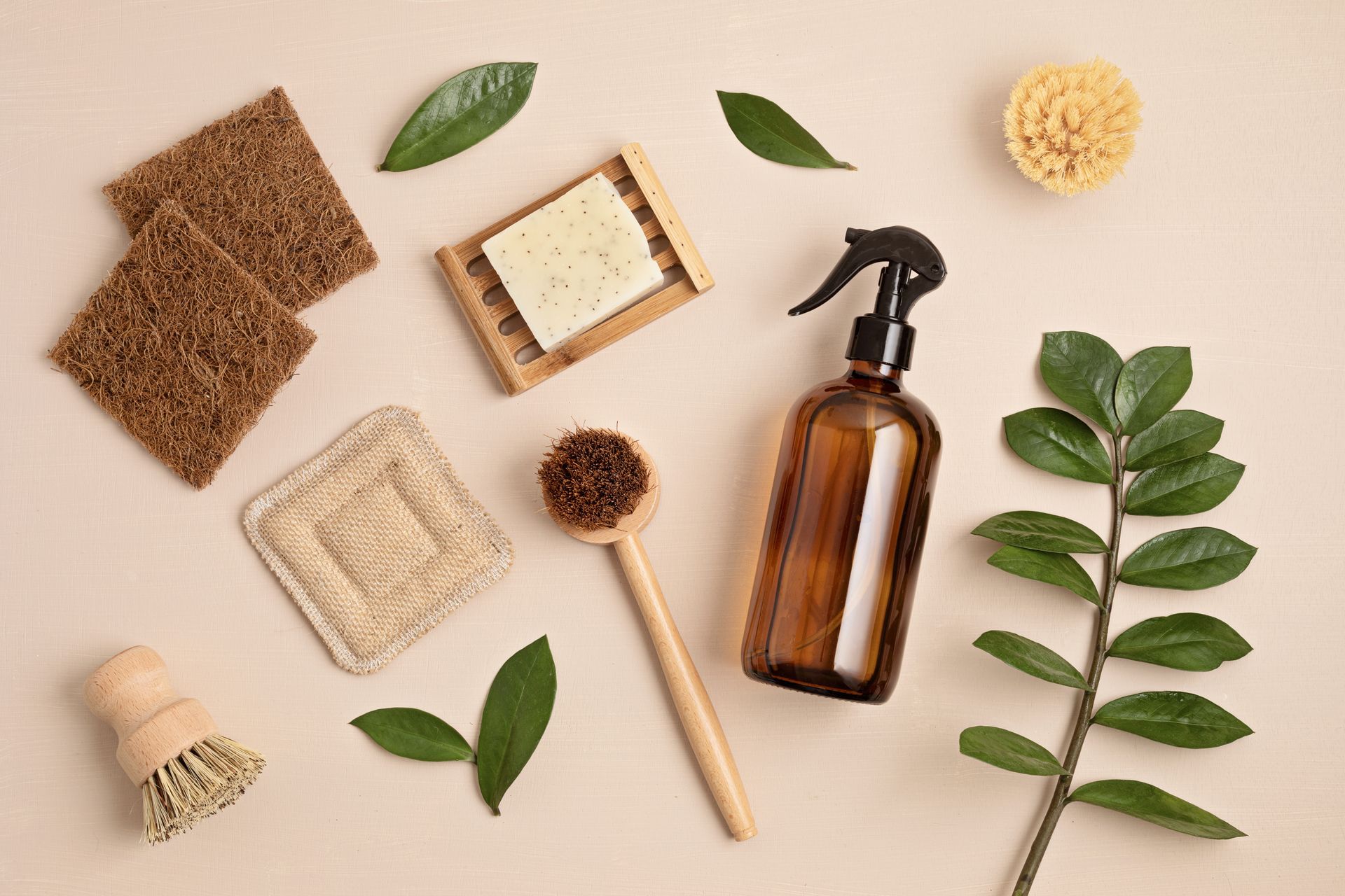 Eco-friendly supplies for non-toxic home cleaning services