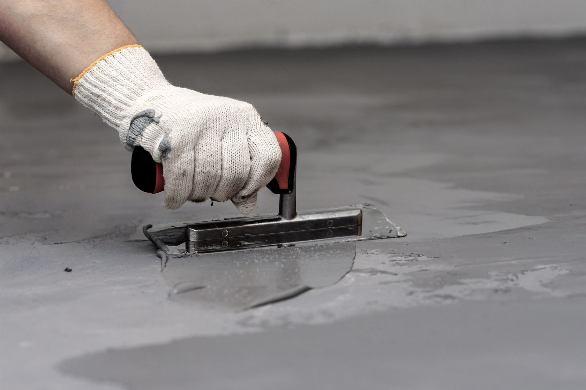 Plastering Concrete Floor
