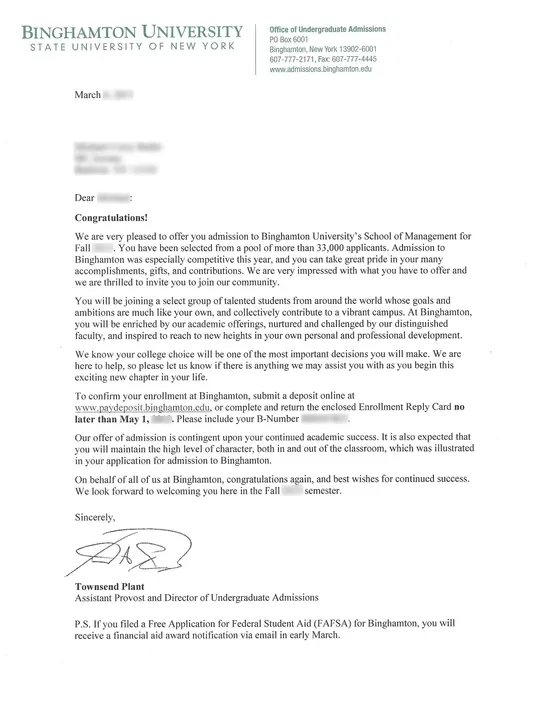 Binghamton University — Baldwin, NY — LPSAACS